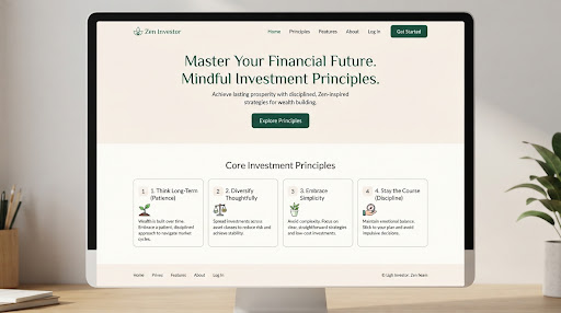Stock Principles App Screenshot 1